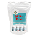 Big bag kit with four different aquarium fish treatments in separate 20 g packages