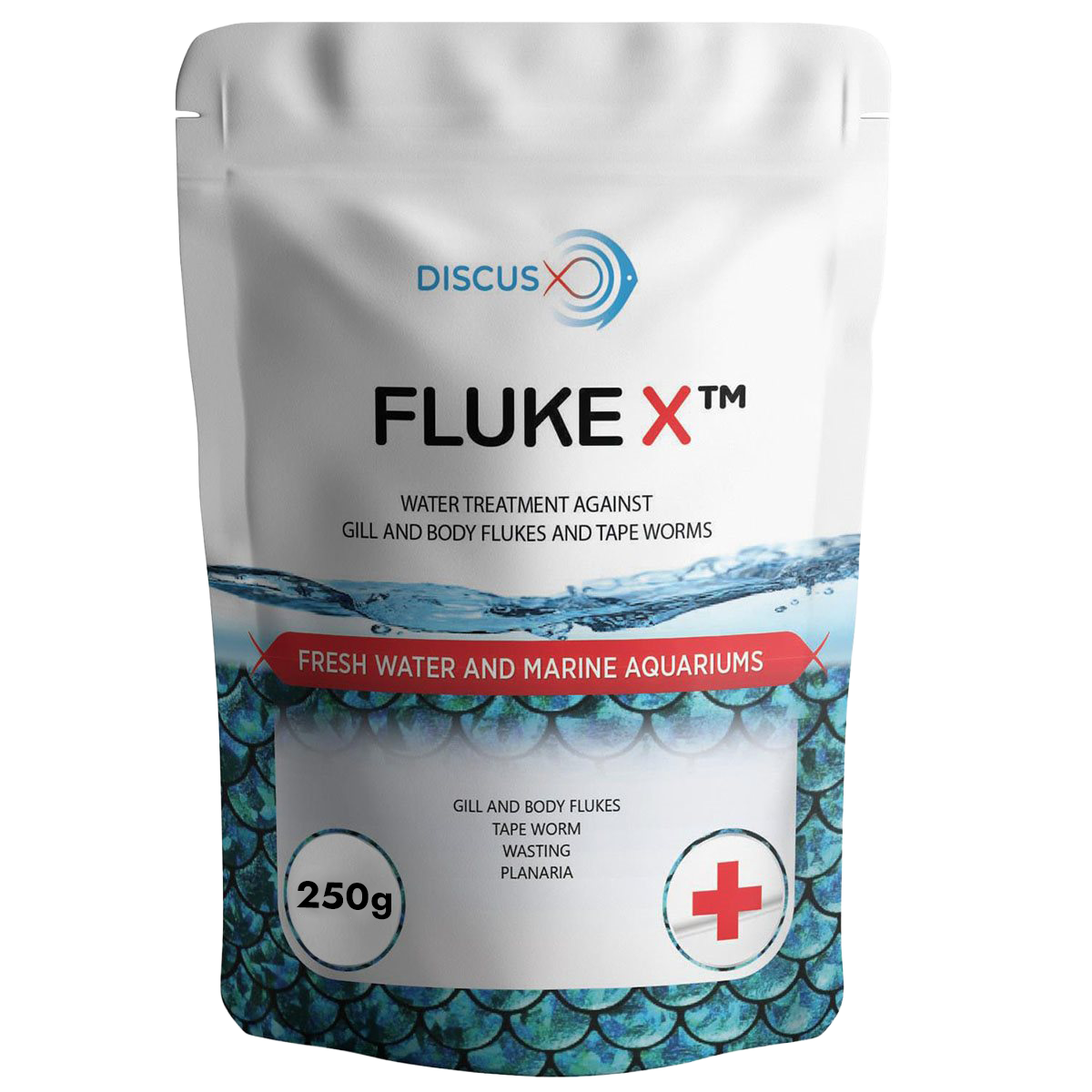 250 g aquarium fish treatment for flukes and tapeworms