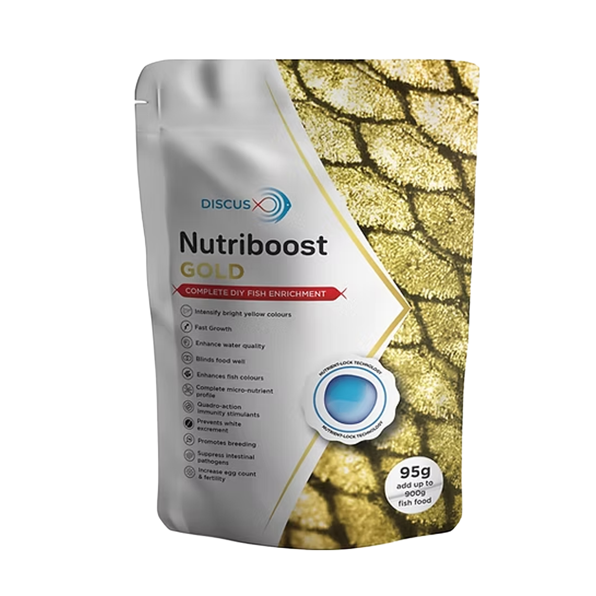 95 g Gold DIY fish enrichment mix for aquarium nutriboost