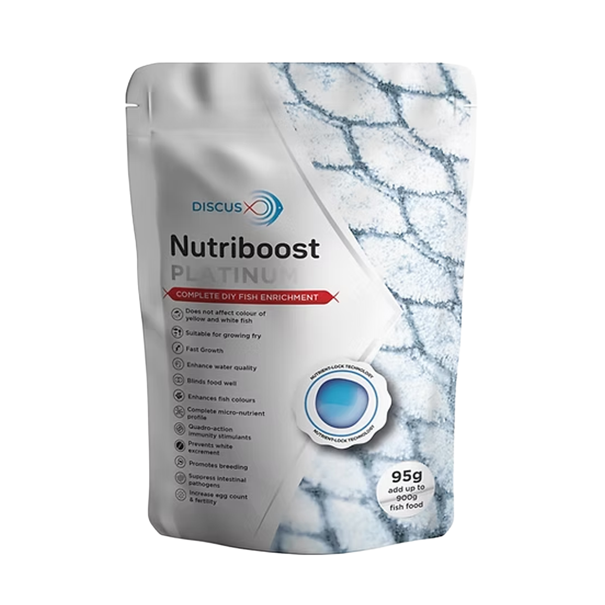 95 g Platinum DIY fish enrichment mix for aquarium nutriboost